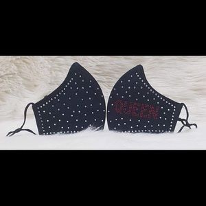 3 Layered Bling Queen Mask